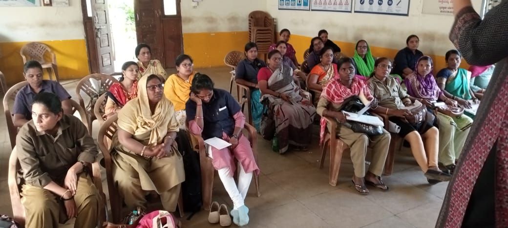A cancer awareness lecture was conducted for the KSRTC employees at Gokul road,Hubli by Dr.Sheetal Kulgod